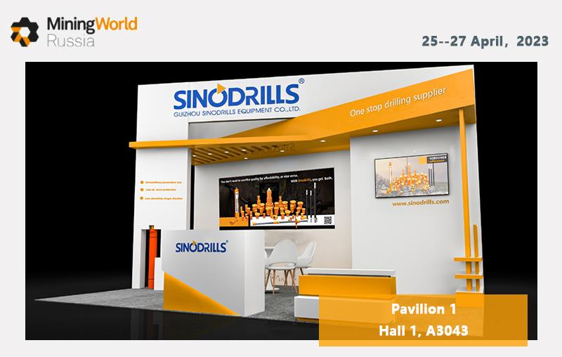 SINODRILLS 将参加 Mining World Russia 2023